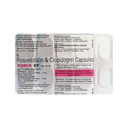 Rosur CV Capsule 10'S