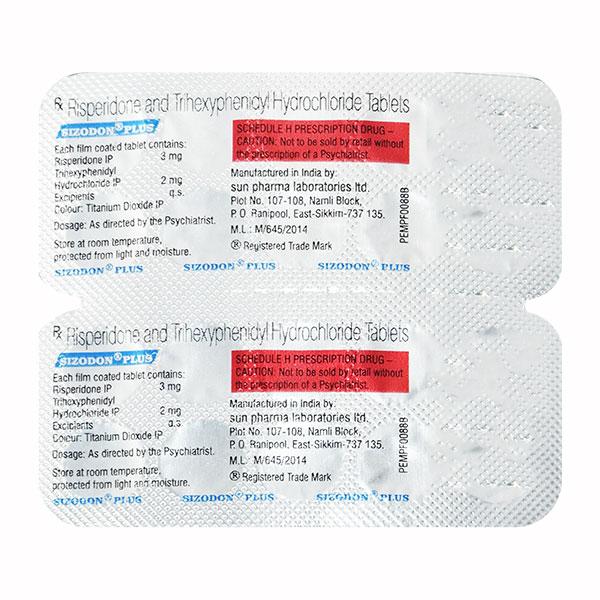 Sizodon Plus Tablet 10'S