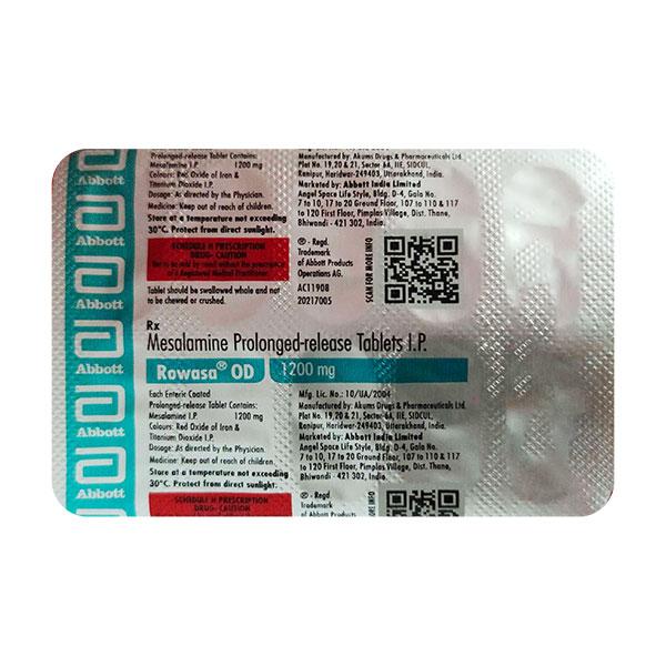 ROWASA OD Tablet 10's
