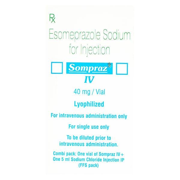 SOMPRAZ IV 40mg Injection 1's