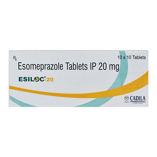 ESILOC 20 Tablet 10's