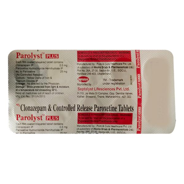 PAROLYST PLUS Tablet 10's