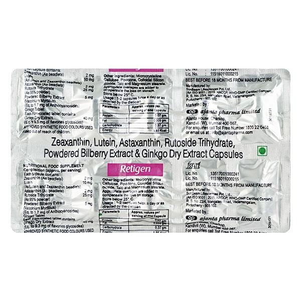 RETIGEN Capsule 10's