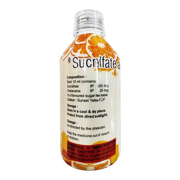 LENOCARB S PLUS SUGAR FREE ORANGE FLAVOUR Suspension 200ml
