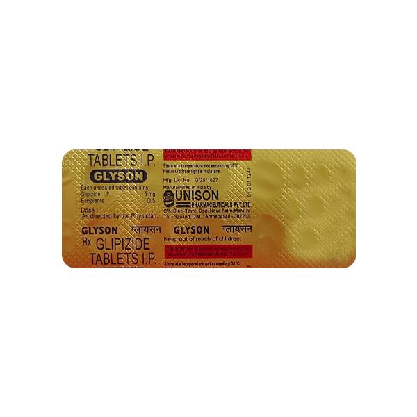Glyson 5mg Tablet 10'S