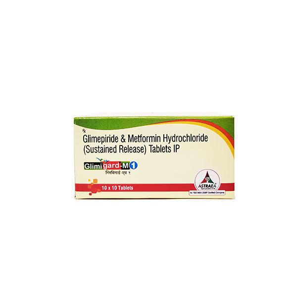 GLIMIGARD M 1 Tablet 10's