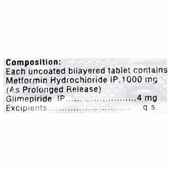 OPGLIM M FORTE 4 Tablet 10's