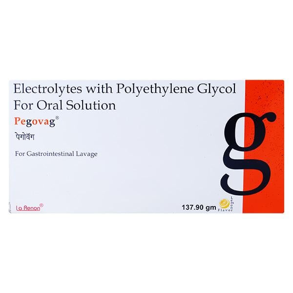 Pegovag Lemon Flavour Oral Solution 137.9Gm
