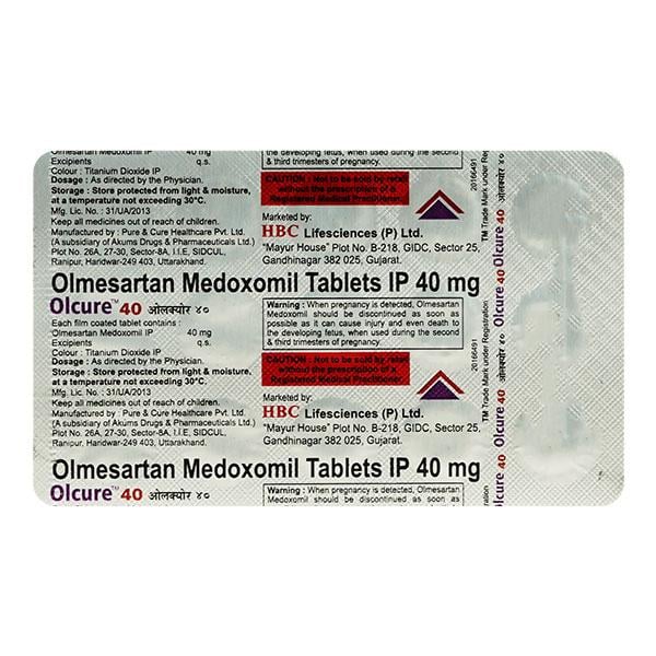 OLCURE 40 Tablet 15's