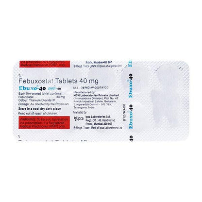 Ebuxo 40mg Tablet 10'S