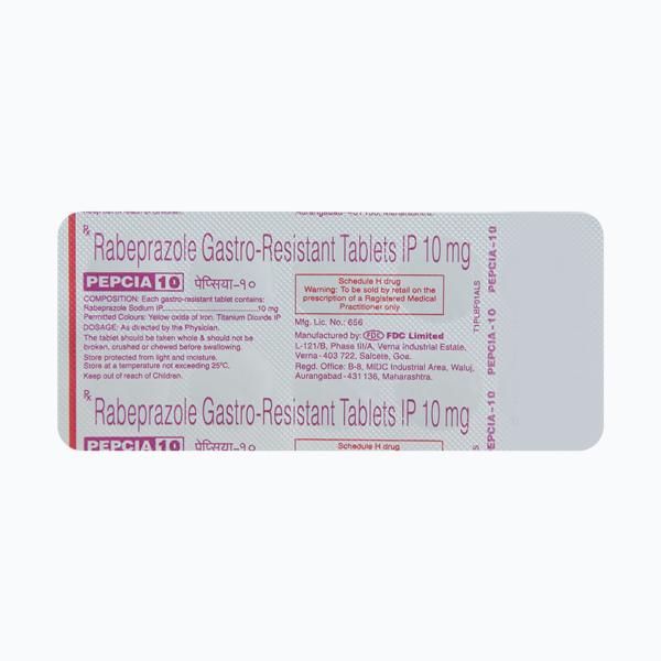 Pepcia 10mg Tablet 10'S