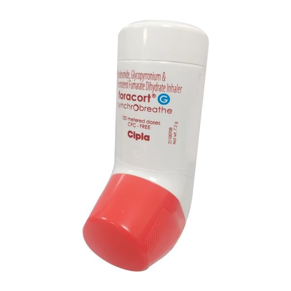 FORACORT G SYNCHROBREATHE WITH DOSE COUNTER 120md Inhaler 7.2g