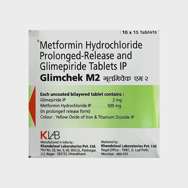 GLIMCHEK M2 Tablet 15's