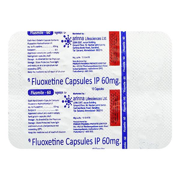 FLUSMILE 60mg Capsule 10's