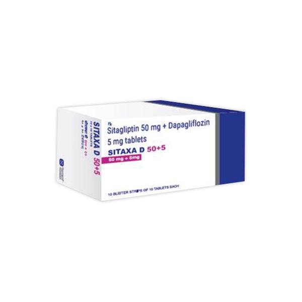 SITAXA D 5+50 Tablet 10's