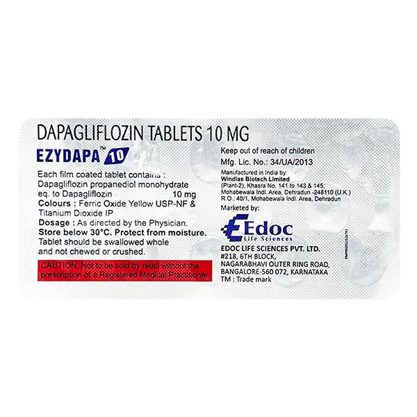 EZYDAPA 10 Tablet 14's