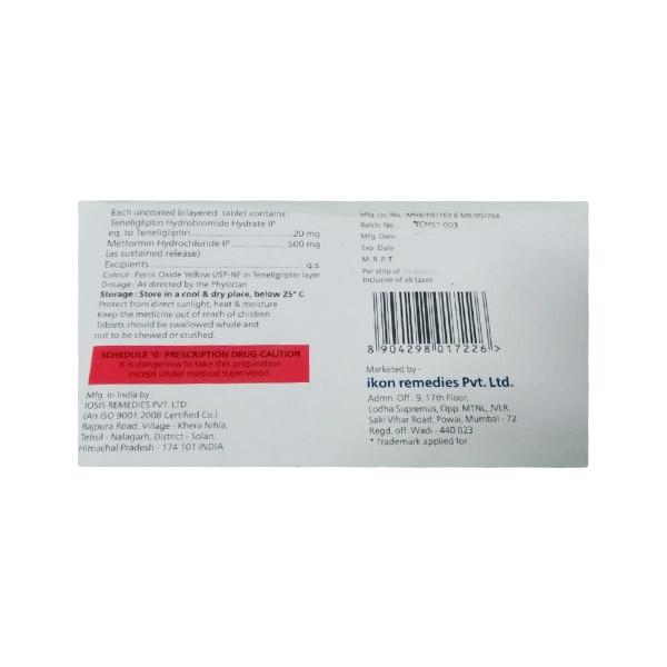 TENECON M 500mg Tablet 10's