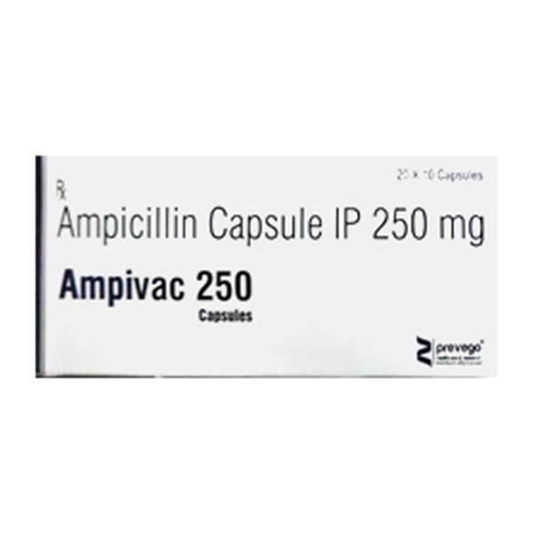 AMPIVAC 250 Capsule 10's