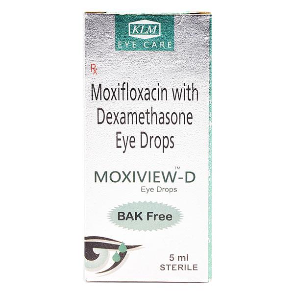 MOXIVIEW D Eye Drops 5ml