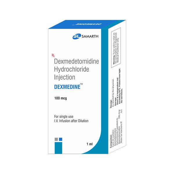 Dexmedine 100mcg Injection 1ml