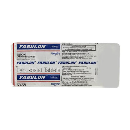 Fabulon 40mg Tablet 10'S