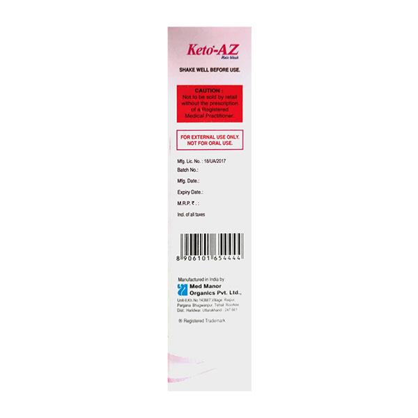 KETO AZ HAIR WASH Lotion 125ml