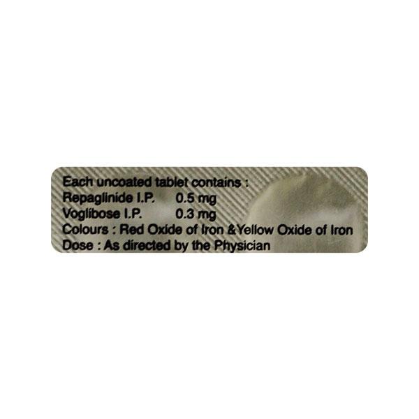 VOGLITOR R 0.5/0.3 Tablet 10's