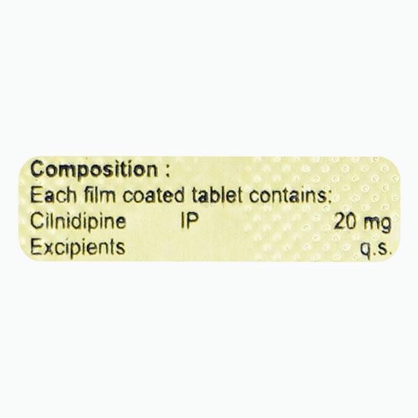 CILAGARD 20mg Tablet 10's