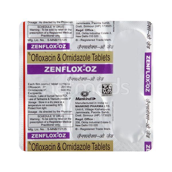 Zenflox OZ Tablet 6'S