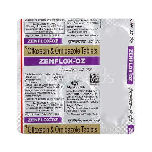 Zenflox OZ Tablet 6'S