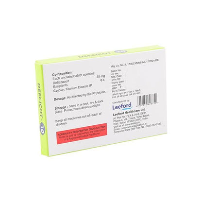 DEFCICOT 30 Tablet 6's