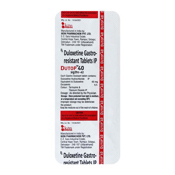 DUTOP 40 Tablet 10's