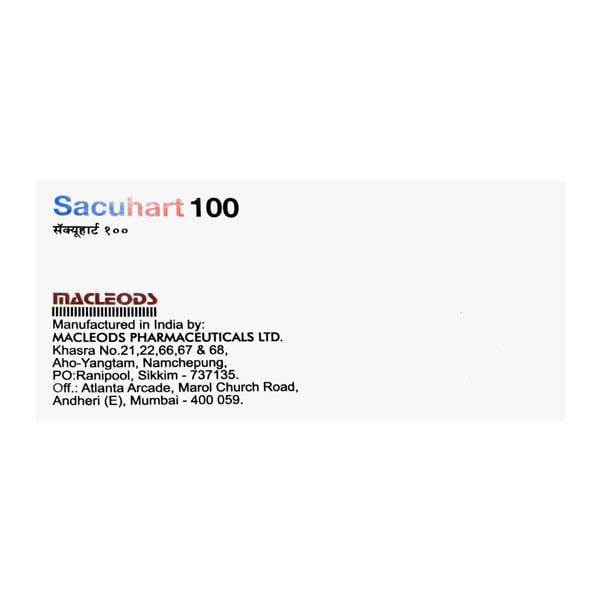 SACUHART 100 Tablet 10's