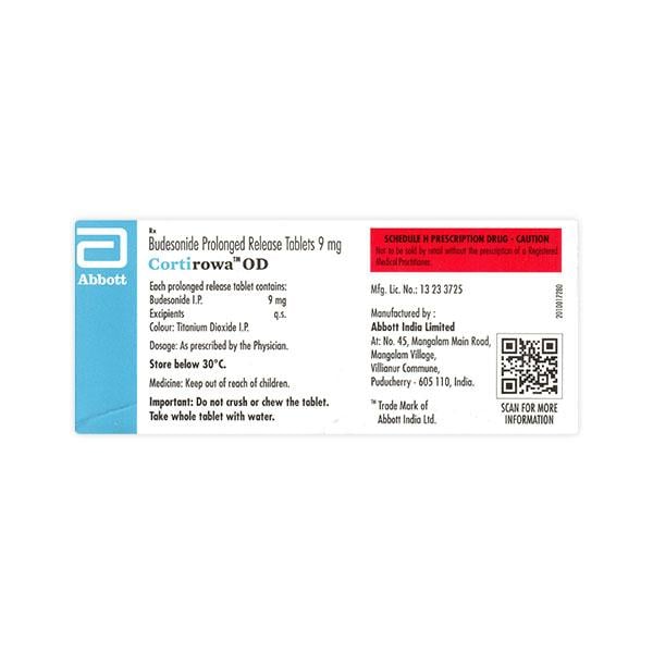CORTIROWA OD 9mg Tablet 10's