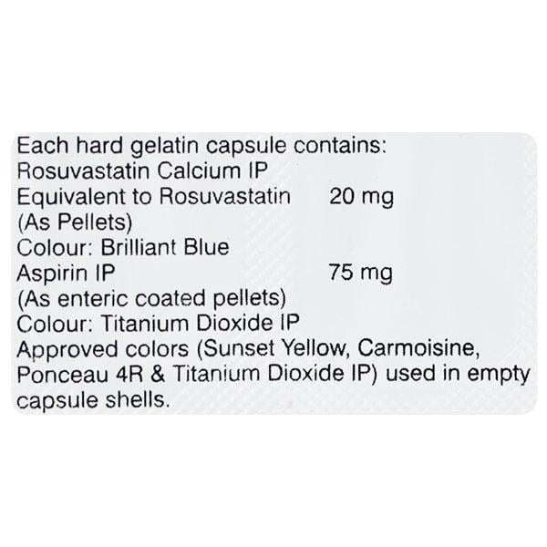 Roseday A 20/75mg Capsule 10'S