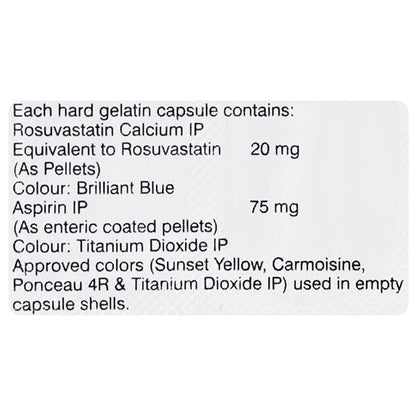Roseday A 20/75mg Capsule 10'S