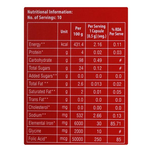 Vitcofol HB Capsule 10'S