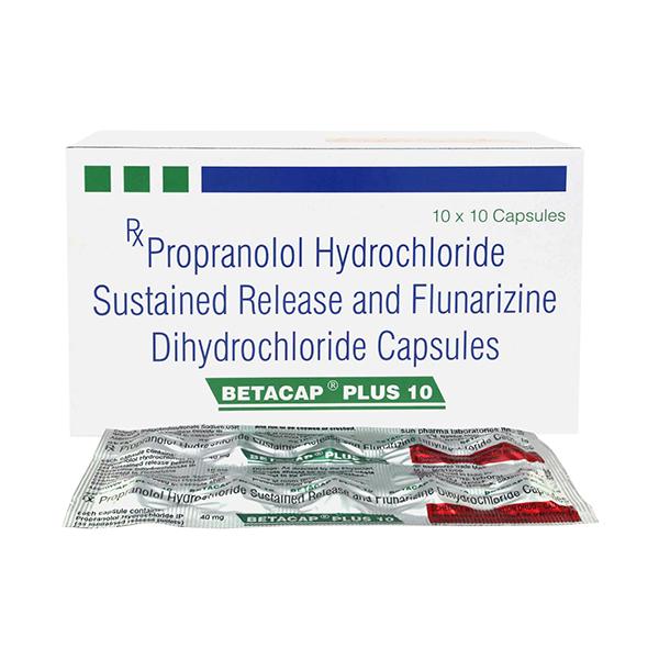 Betacap Plus 10mg Capsule 10'S
