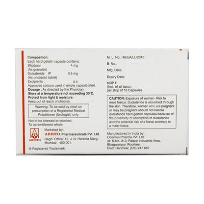 Prostagard D 4 Capsule 10'S