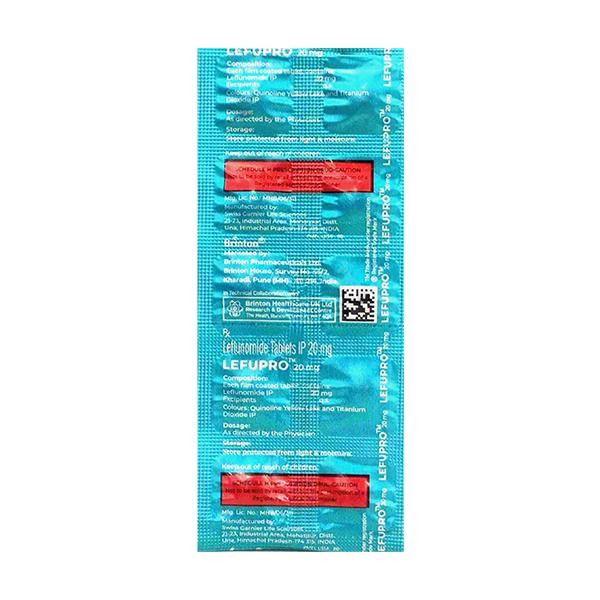 LEFUPRO 20mg Tablet 10's