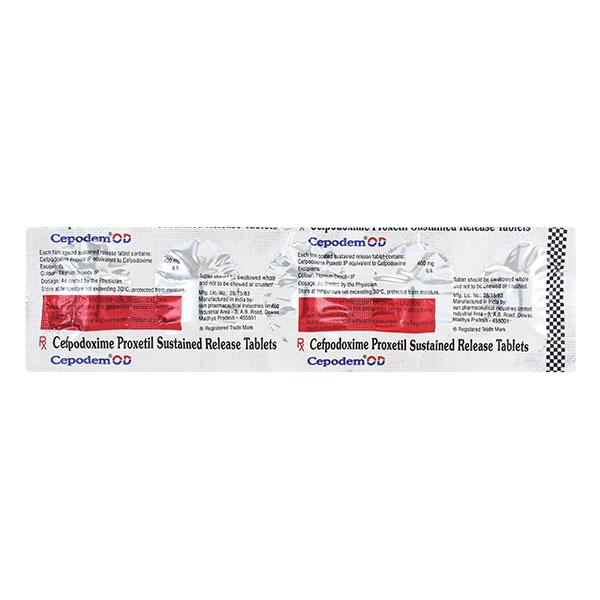 CEPODEM OD Tablet 5's