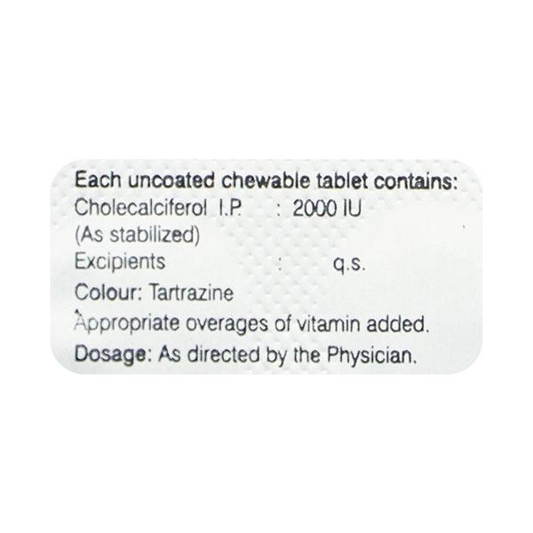 FOTOSIS 2k Chewable Tablet 10's