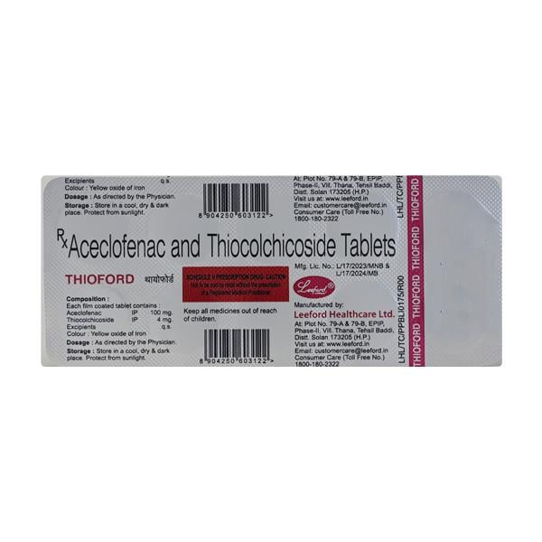 Thioford Tablet 10's