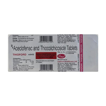 Thioford Tablet 10's