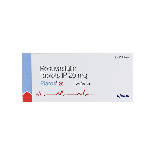PLAROS 20mg Tablet 10's