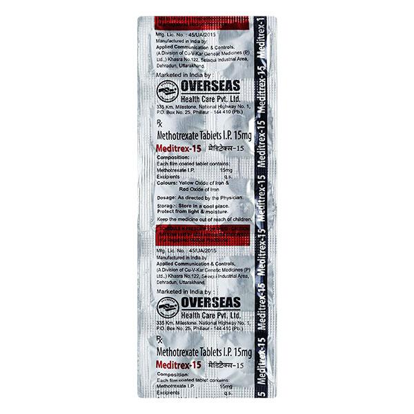 MEDITREX 15 Tablet 10's