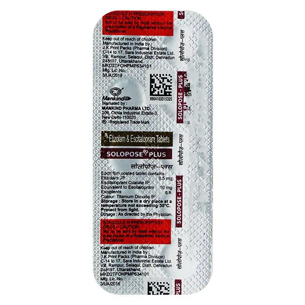 Solopose Plus Tablet 10'S