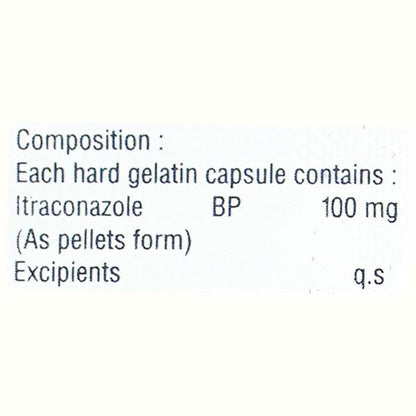 Itralin 100Mg Capsule 10's