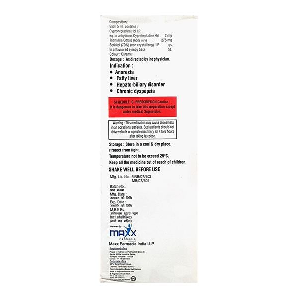 MAXX SYPROTIN Syrup 200ml