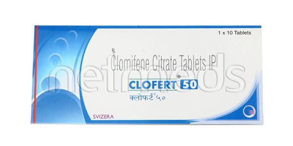 Clofert 50mg Tablet 10'S